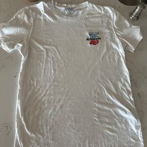 Burberry Shirts | Burberry White T-Shirt With Logo